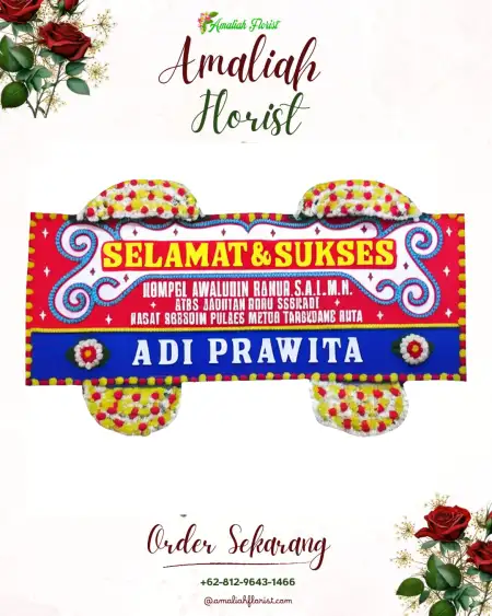 Papan Bunga Ucapan Selamat Tanah Sirah Piai Nan Xx
